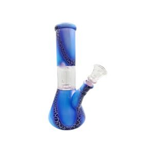 Bong De Vidrio Con Hielera Y Percolador 20cm
