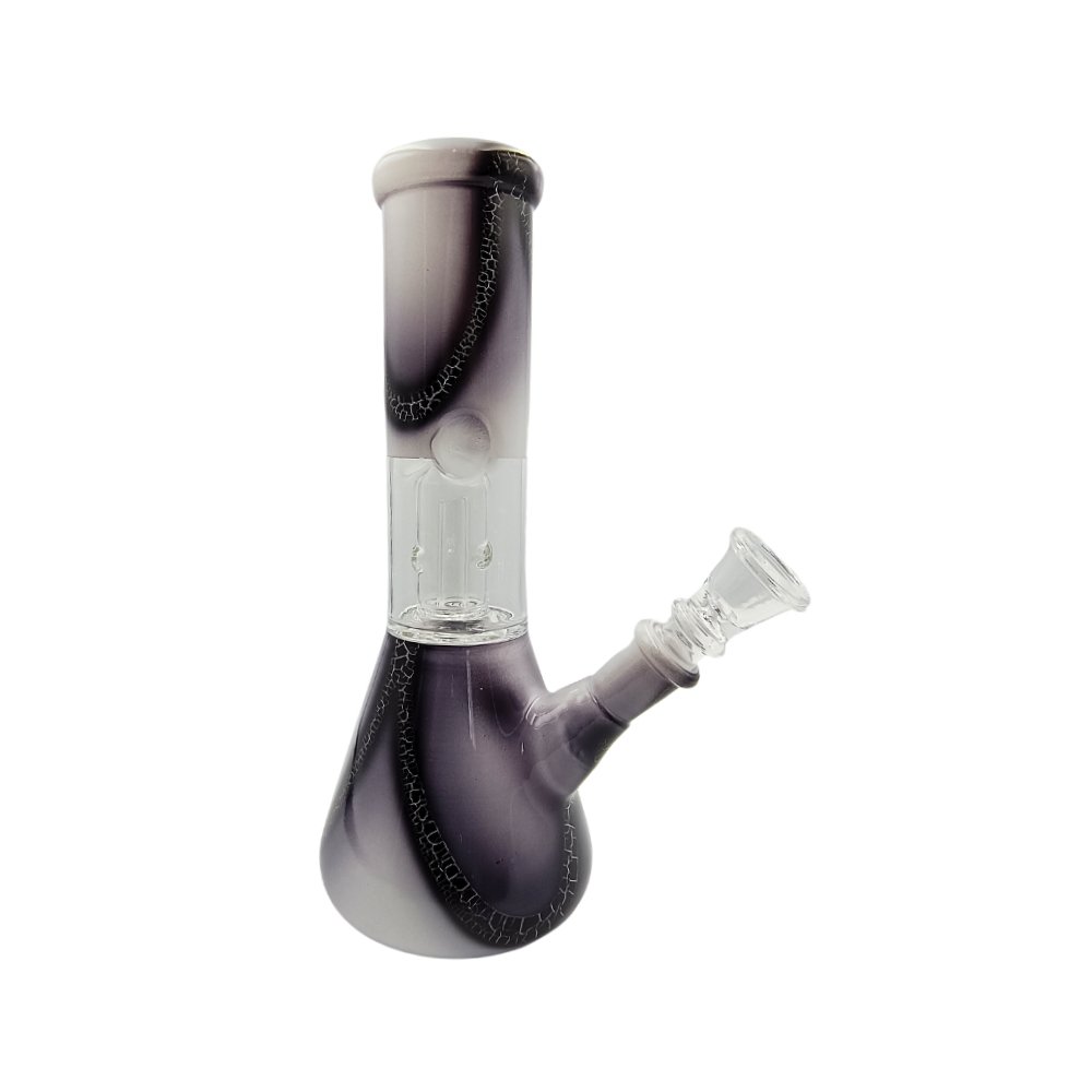 Bong De Vidrio Con Hielera Y Percolador 20cm Bong De Vidrio Con Hielera Y Percolador 20cm