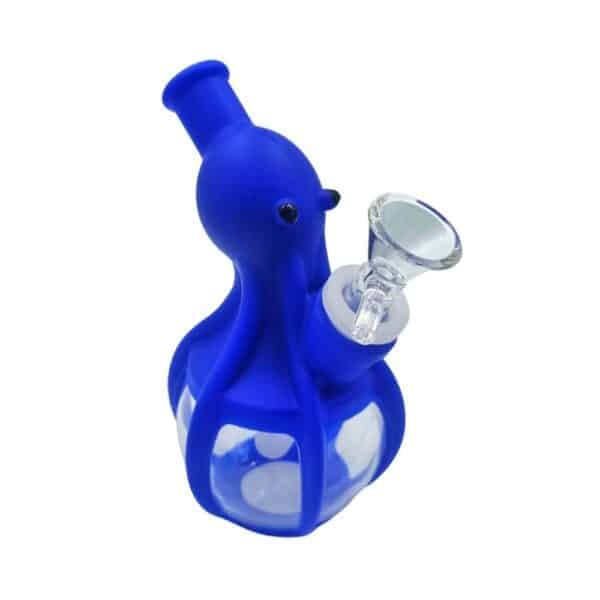 Bong Pulpo Perú De Pyrex Con Silicona