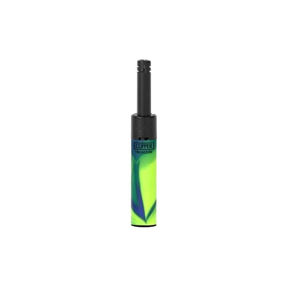 Clipper Minitube Nebula Mix Verde Azul Blue Weed