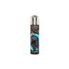 Encendedor Clipper Astro Skull Blue Weed