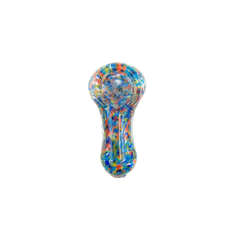 Mini Pipa De Murano Gruesa Confeti 6cm