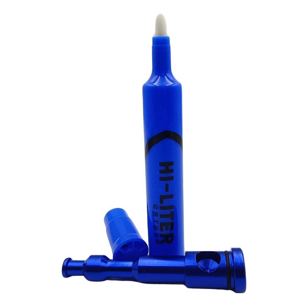 Pipa Plumón De Metal Pipa Plumón De Metal Perú Blue Weed