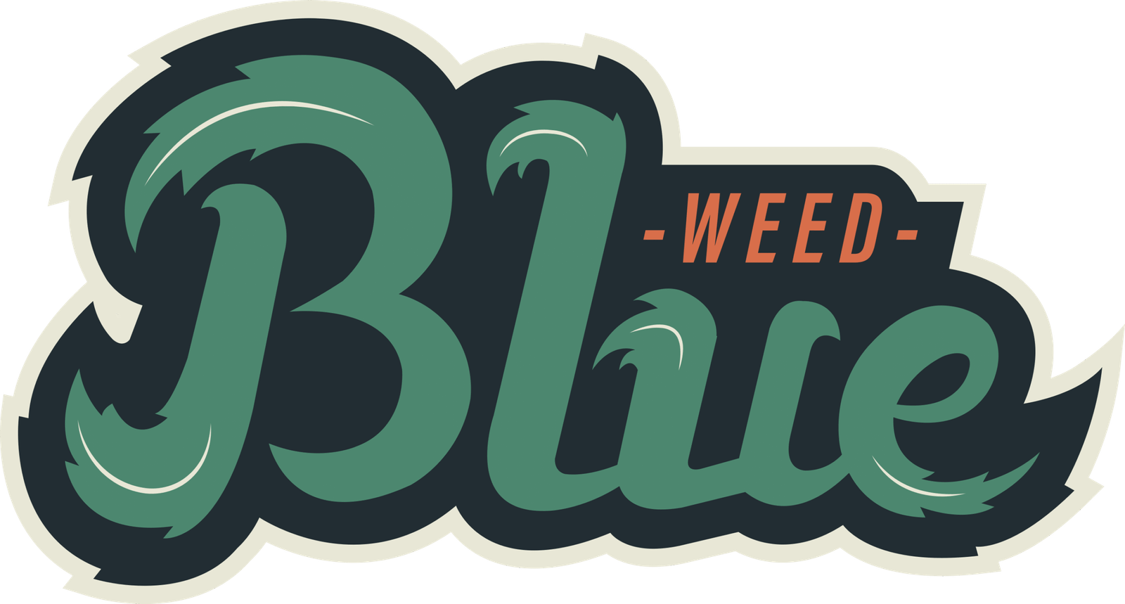 Blue weed