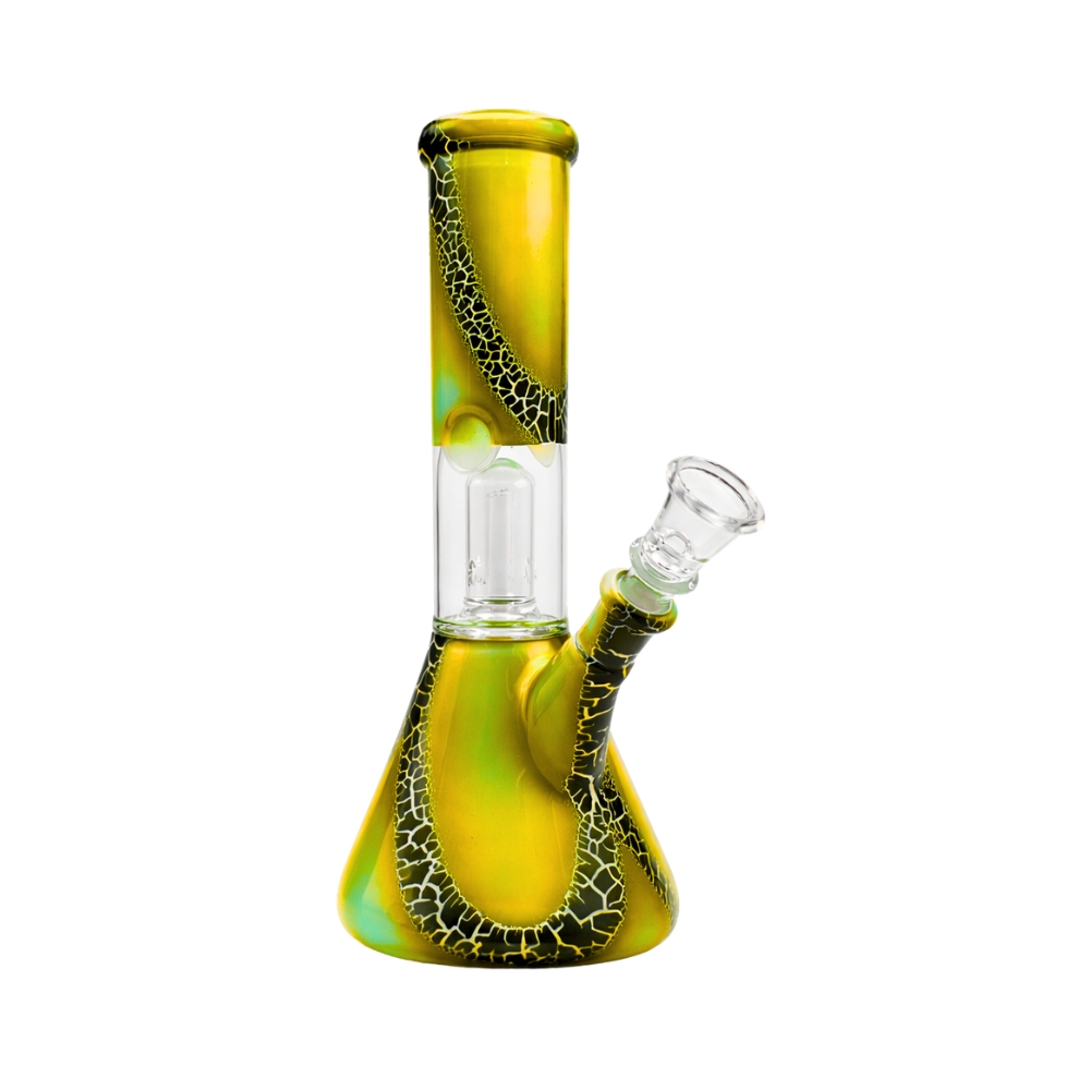 Bong De Vidrio Con Hielera Y Percolador 20cm