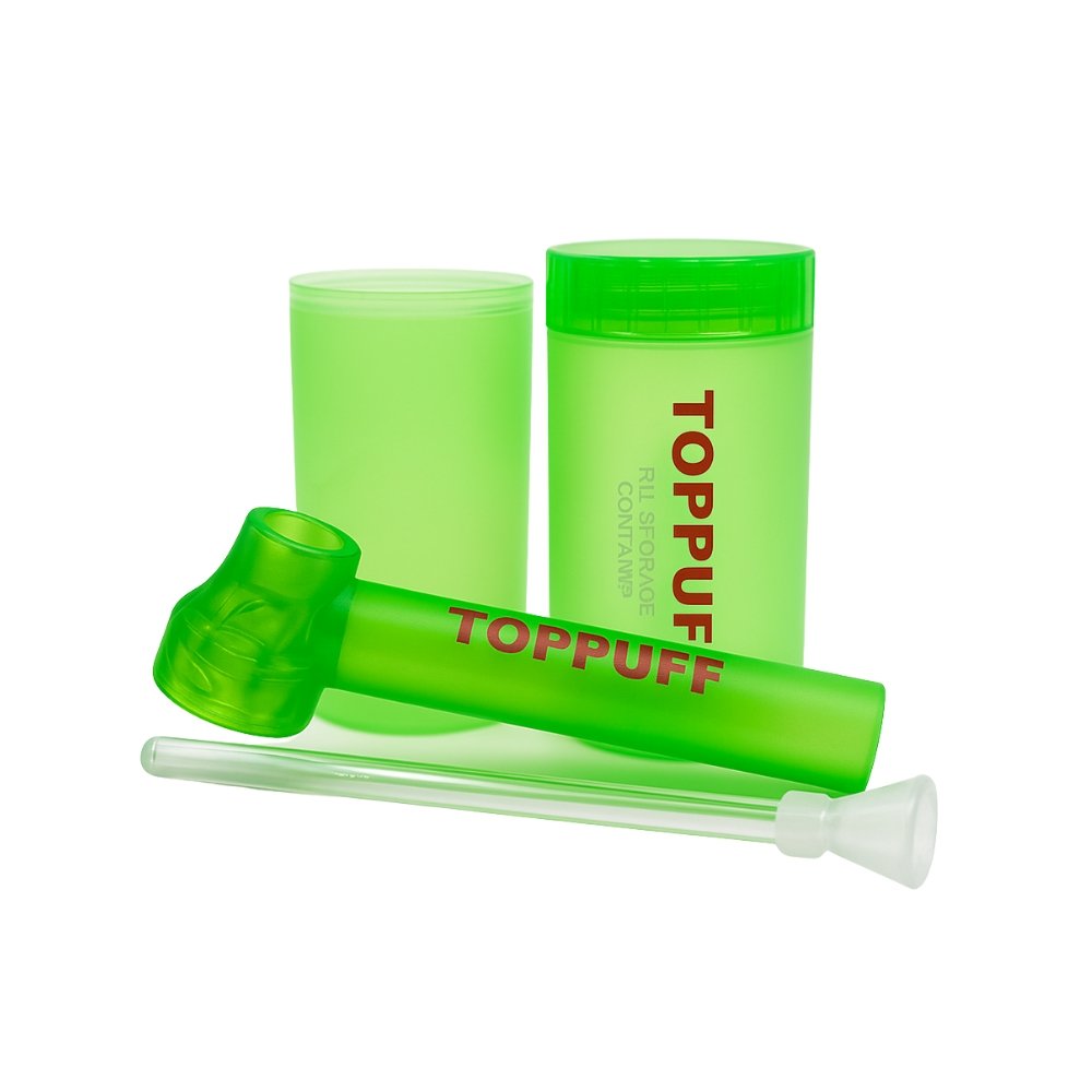Pipa De Agua Top Puff Bong Portátil