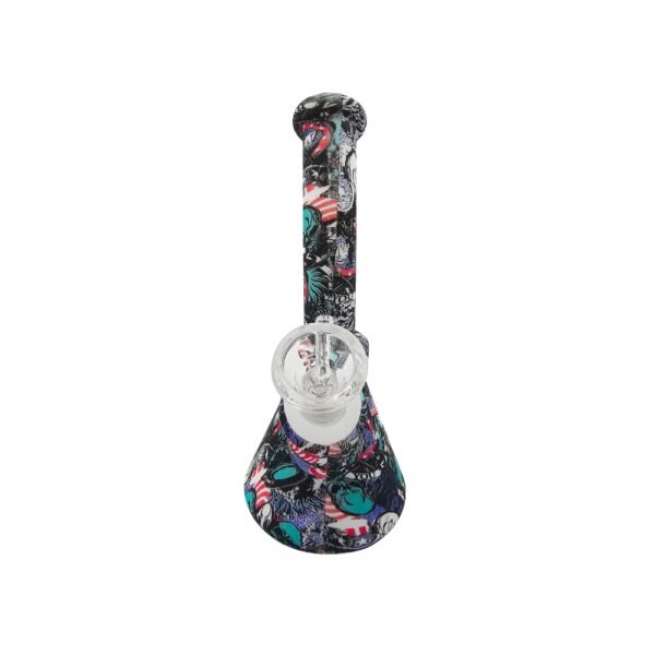 Bong De Silicona Y Bowl De Vidrio 16cm