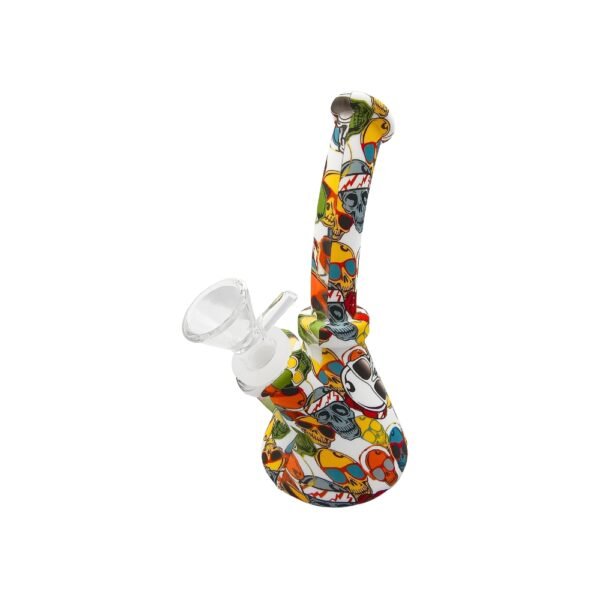 Bong De Silicona Y Bowl De Vidrio 16cm