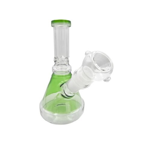 Bong Pirámide Grueso Con Hielera 15cm Pipeta Y Bowl