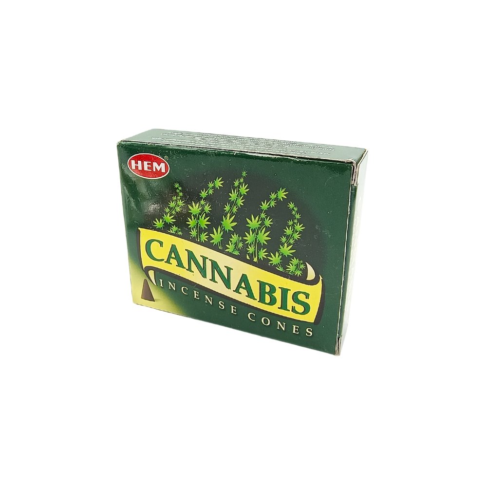 Incienso Cono Hem Cannabis X 10unds