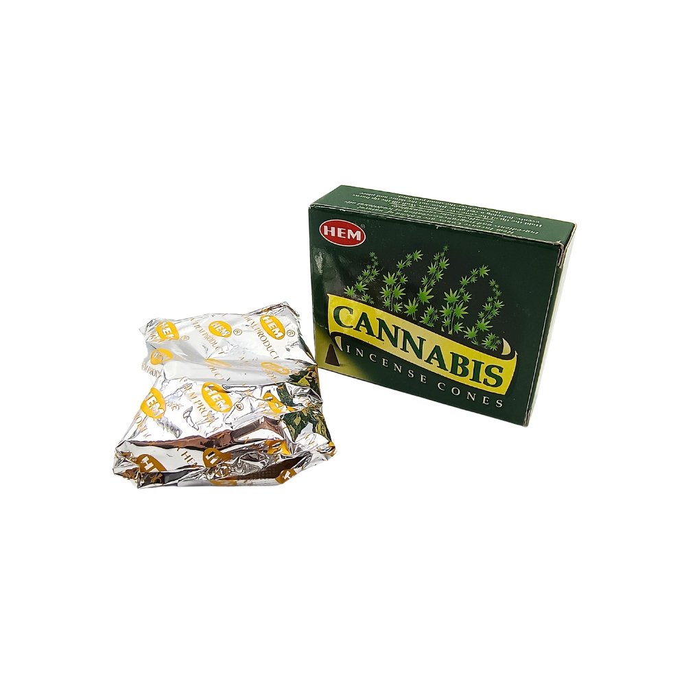 Incienso Cono Hem Cannabis X 10unds