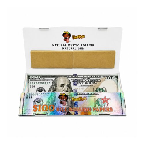 Papelillo Diseño Dólar Con Tips King Size