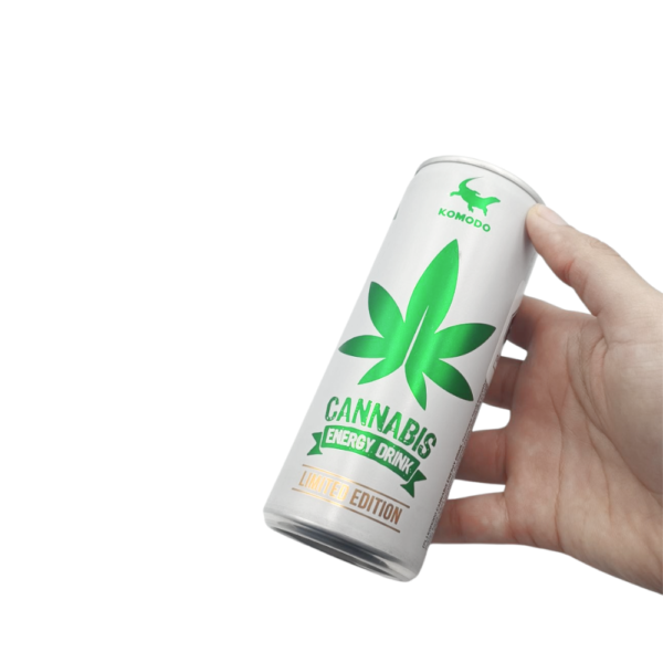 Komodo cannabis energy drink blue weed