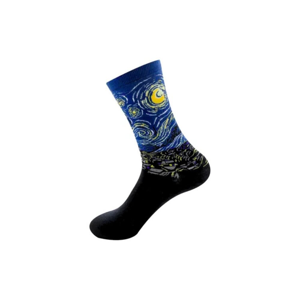 Medias Arte La Noche Estrellada De Vincent Van Gogh