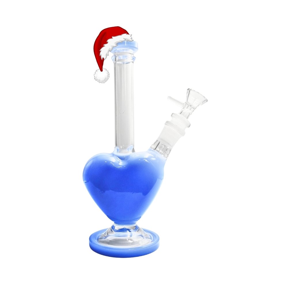 Bong Corazón Heart Celeste 22cm