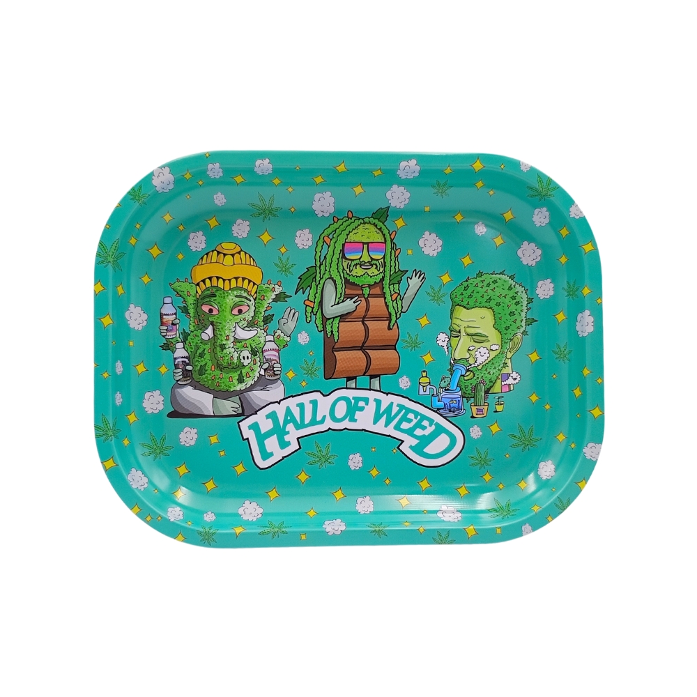 Bandeja Metálica Hall Of Weed