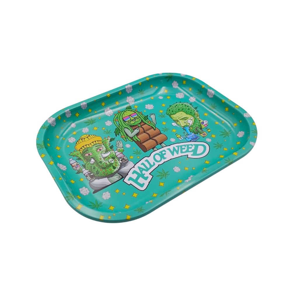 Bandeja Metálica Hall Of Weed