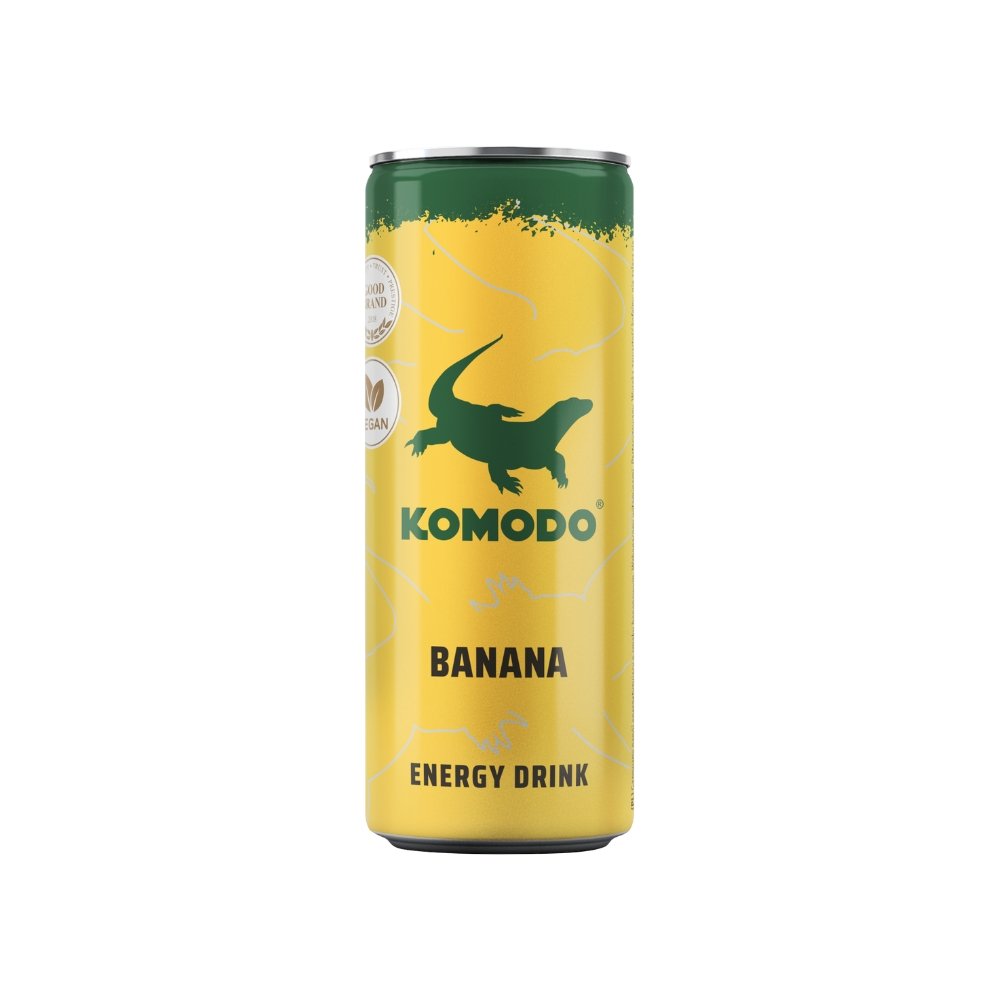 Komodo Banana - Platano Energy Drink 250 ml