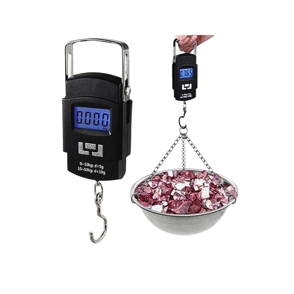 Báscula Electrónica Portátil (0 A 50 Kg)