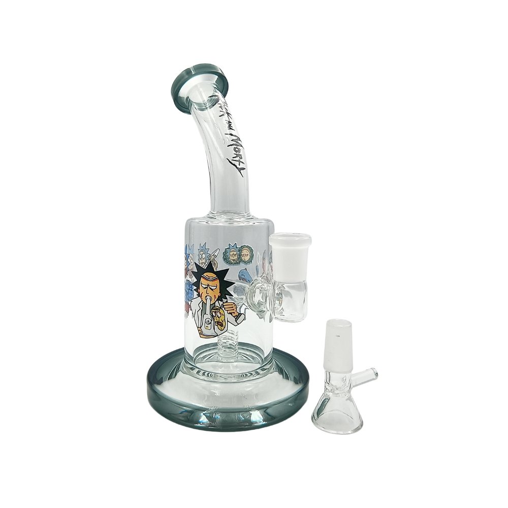Bong Rig De Vidrio 16cm Rick And Morty Bong Rig De Vidrio 16cm Rick And Morty