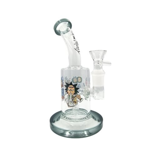 Bong Rig De Vidrio 16cm Rick And Morty