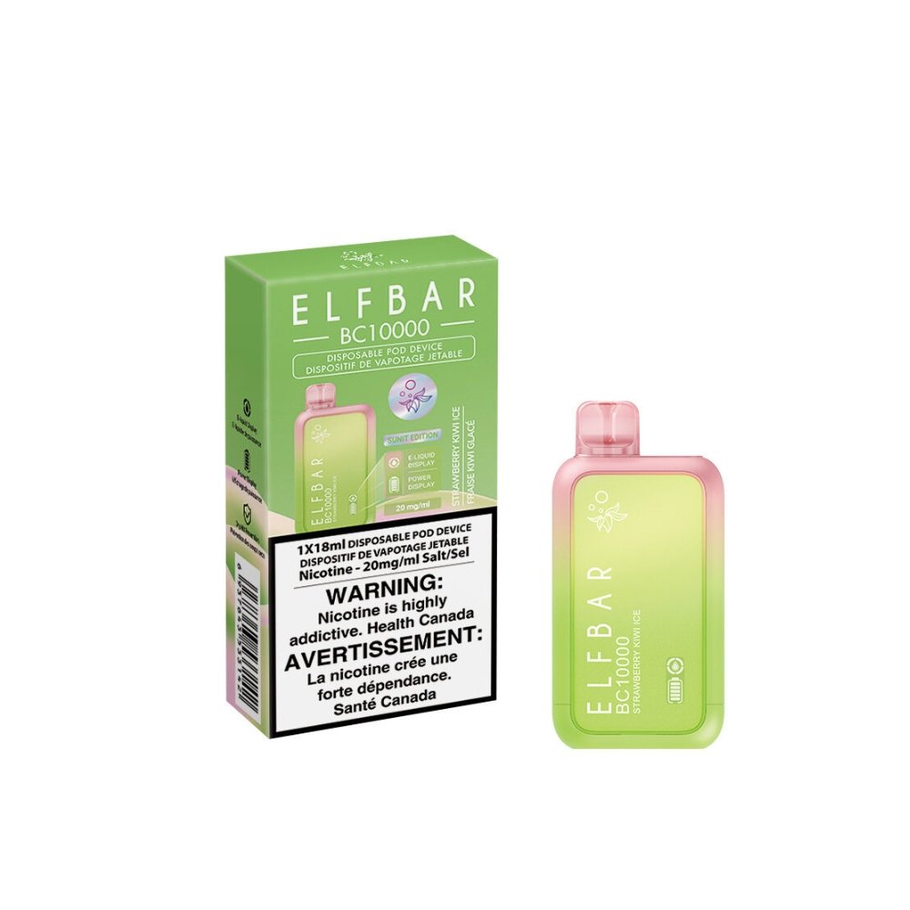 Elf Bar Bc10000 | Strawberry Kiwi Ice