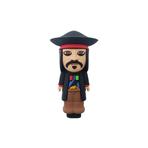 Pipa Jack Sparrow De Vidrio Y Silicona