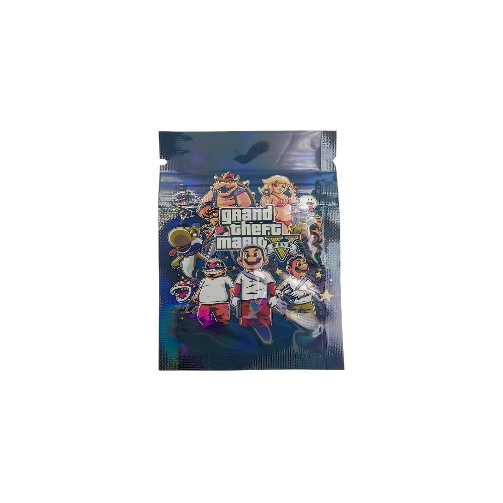 Mini Bolsa Ziploc Mario Kart