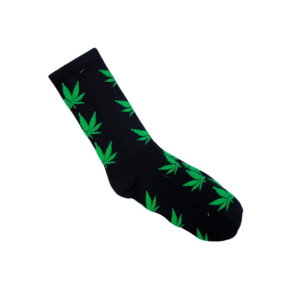 Medias Largas Con Diseño De Weed