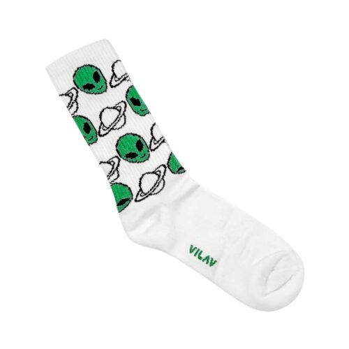 Medias Largas Con Diseño De Alien Planeta