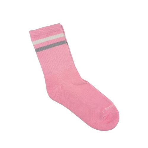 Medias Largas Con Diseño Lineal Pink