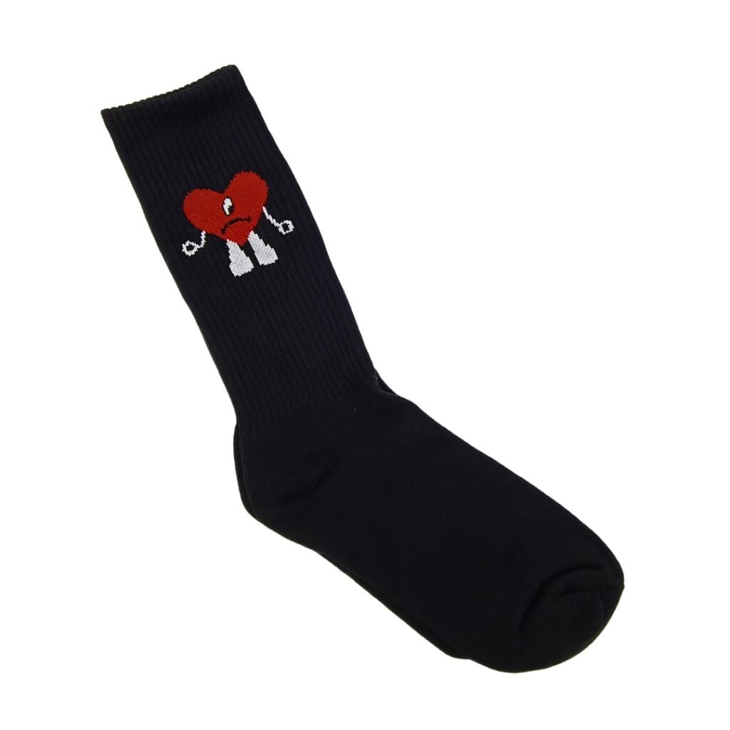 Medias Largas Con Diseño Verano Sin Ti Black