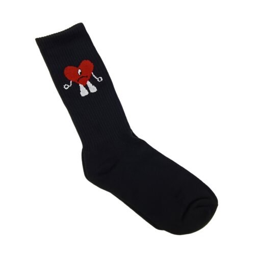 Medias Largas Con Diseño Verano Sin Ti Black