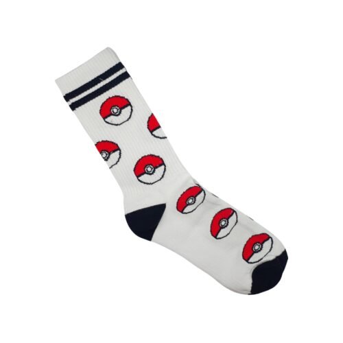 Medias Largas Con Diseño Pokebola