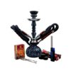Pack Árabe (Hookah 2 Mangueras, Tabaco, Carbón Y Encendedor)