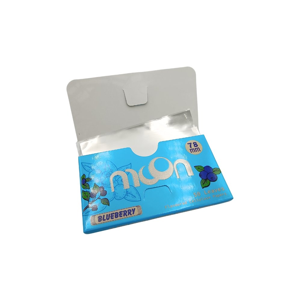 Papelillo Moon Celulosa Sabor Blueberry X50unds Papelillo Moon Celulosa Sabor Blueberry X50unds