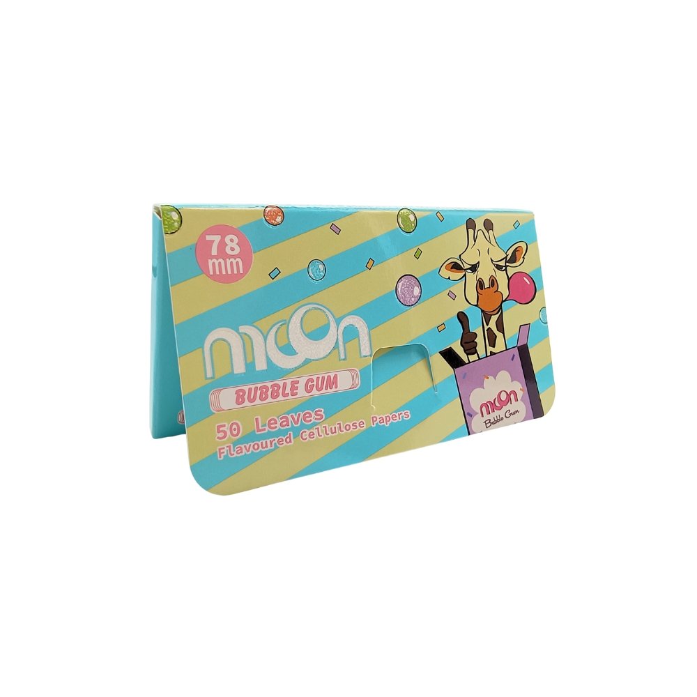 Papelillo Moon Celulosa Sabor Bubble Gum X50unds