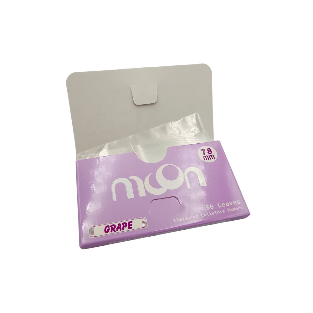 Papelillo Moon Celulosa Sabor Uva X50unds