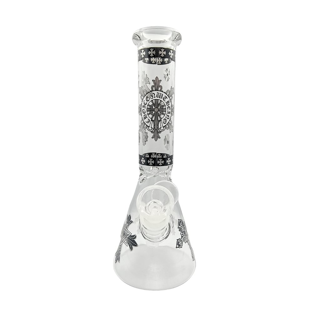 Bong Beaker Gótico Con Hielera 26cm Bong Beaker Gótico Con Hielera 26cm