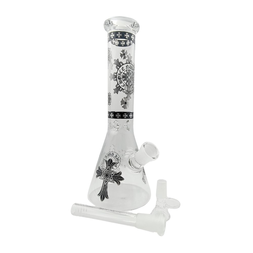 Bong Beaker Gótico Con Hielera 26cm Bong Beaker Gótico Con Hielera 26cm