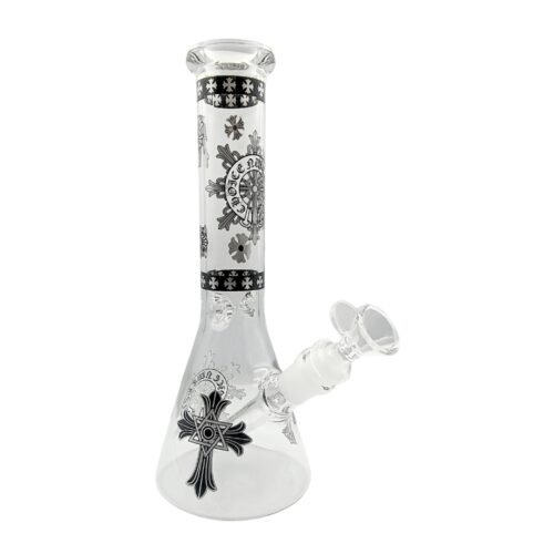 Ir a Bong Beaker Gótico Con Hielera 26cm Bong Beaker Gótico Con Hielera 26cm
