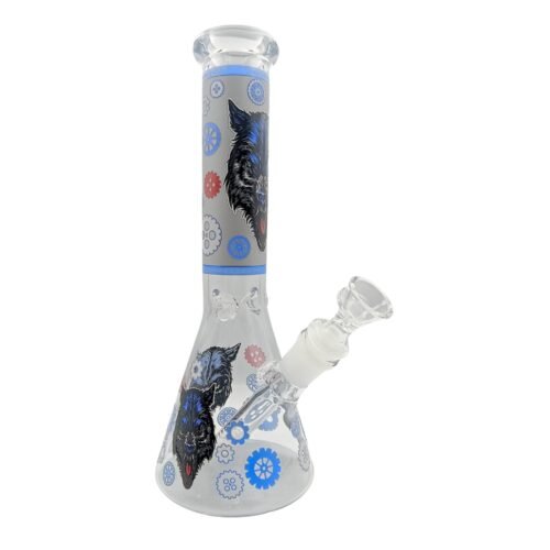 Ir a Bong Beaker Lobo Con Hielera 26cm Bong Beaker Lobo Con Hielera 26cm