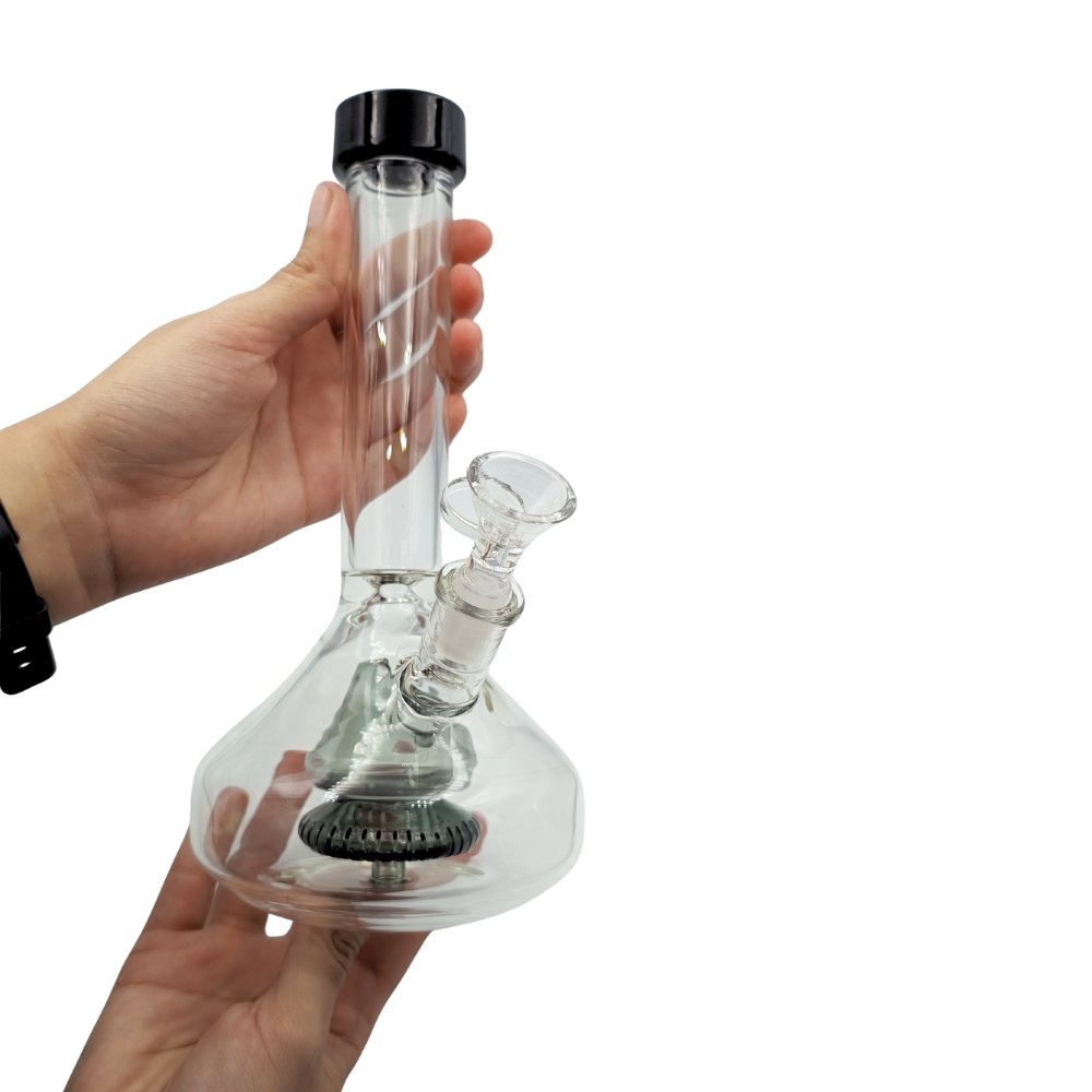 Bong Beaker Con Hielera Y Percolador 23cm Bong Beaker Con Hielera Y Percolador 23cm