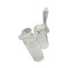 Bong Bubbler Doble Cámara Con Percoladores 18cm Bong Bubbler Doble Cámara Con Percoladores 18cm