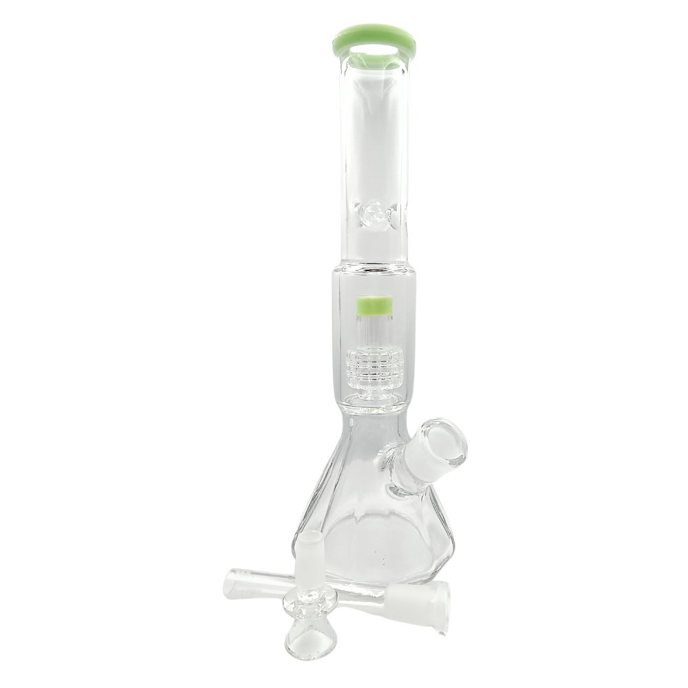 Bong Diamond Beaker Con Hielera Y Percolador 30cm Bong Diamond Beaker Con Hielera Y Percolador 30cm