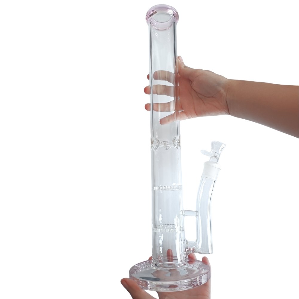 Bong Gigante Doble Filtro Y Hielera 45cm Bong Gigante Doble Filtro Y Hielera 45cm