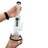 Bong Straight Doble Percolador Con Hielera 32cm Bong Straight Doble Percolador Con Hielera 32cm
