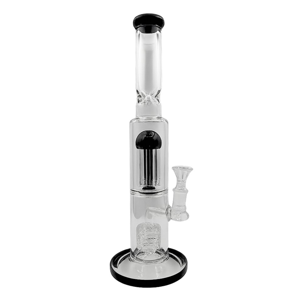 Ir a Bong Straight Doble Percolador Con Hielera 32cm Bong Straight Doble Percolador Con Hielera 32cm