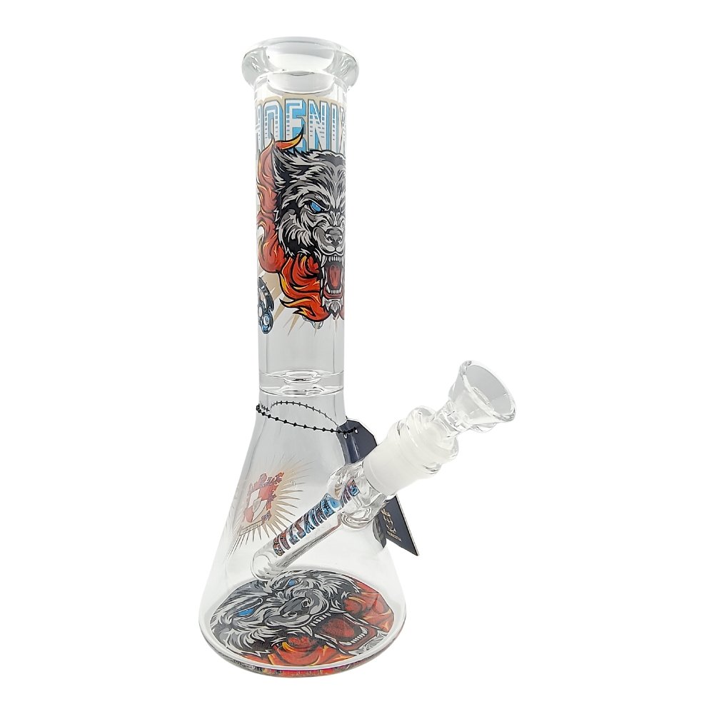 Ir a Bong Wolf Beaker Con Hielera Phoenix 25cm Bong Wolf Beaker Con Hielera Phoenix 25cm