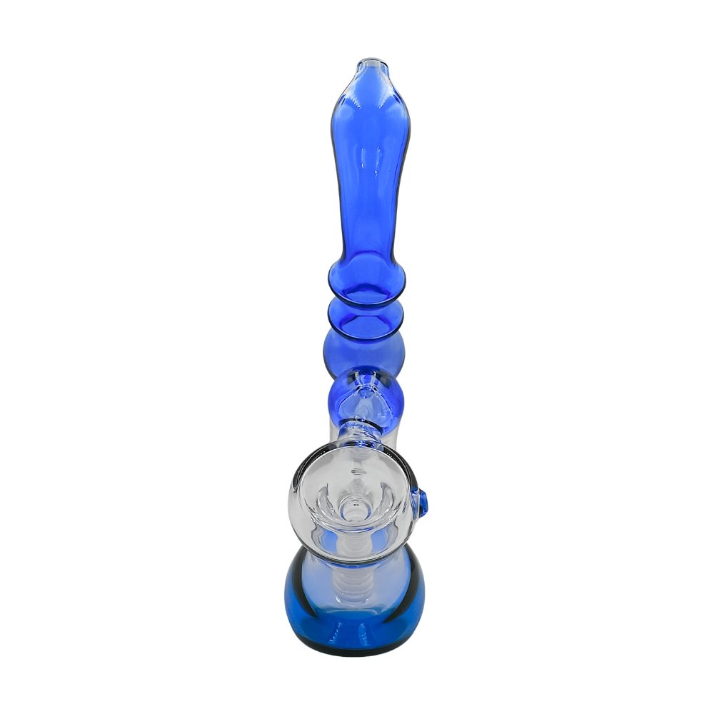 Bong Bubbler Saxo Con Doble Percolador 18cm